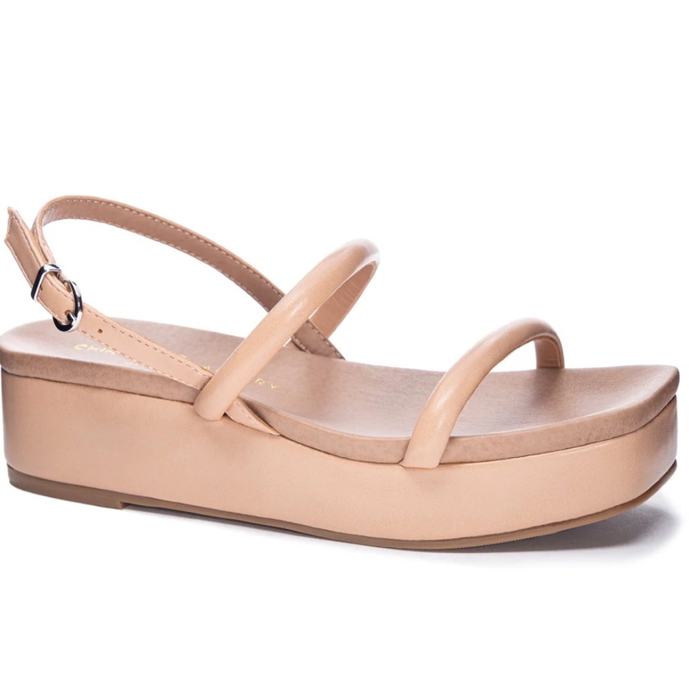 Chinese Laundry Strappy Platform Sandle- Size 7